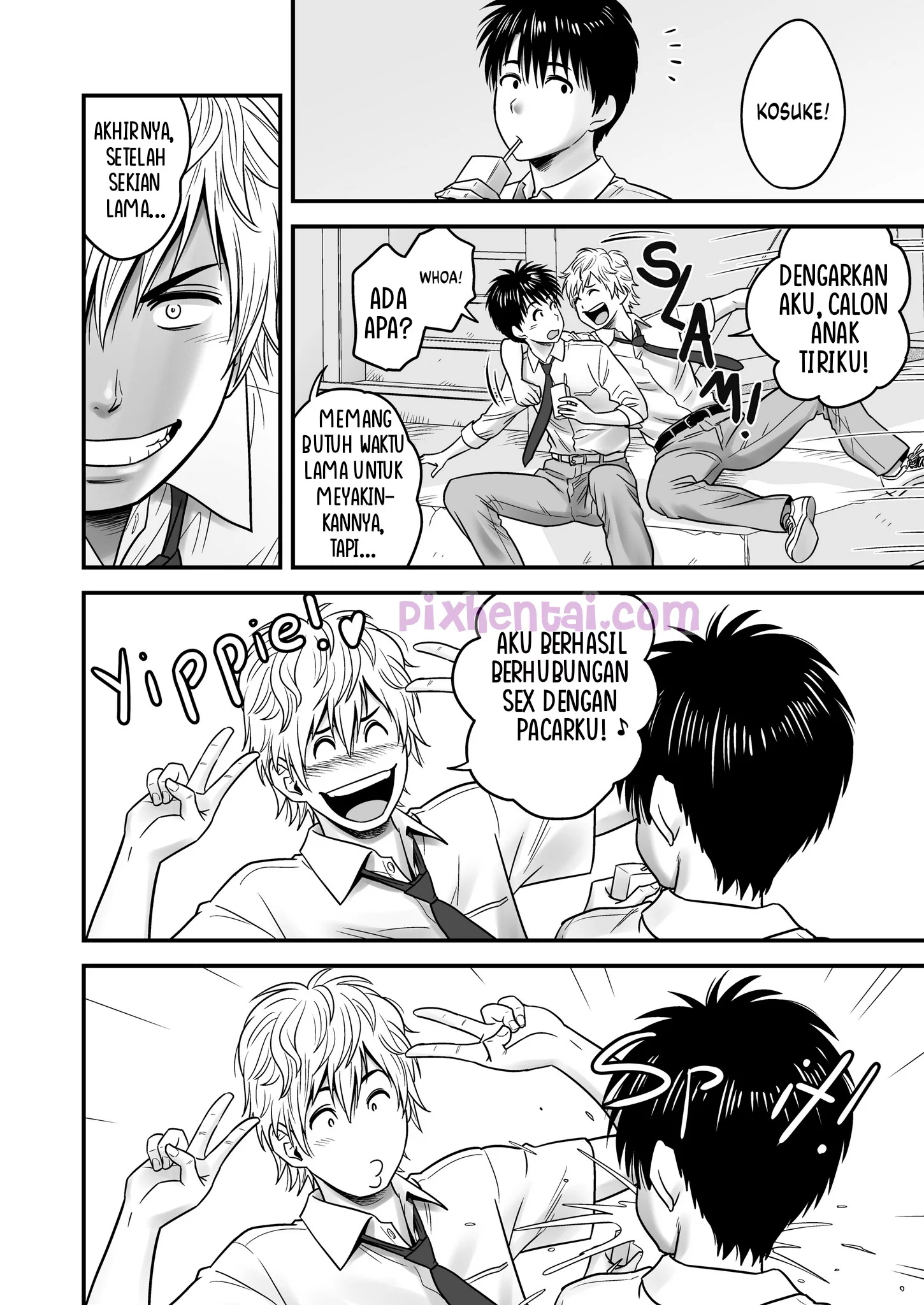Komik hentai xxx manga sex bokep Haha ga tomo Kano ni nattanode 17